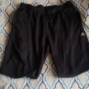 Adidas black sweatpants      size XL
